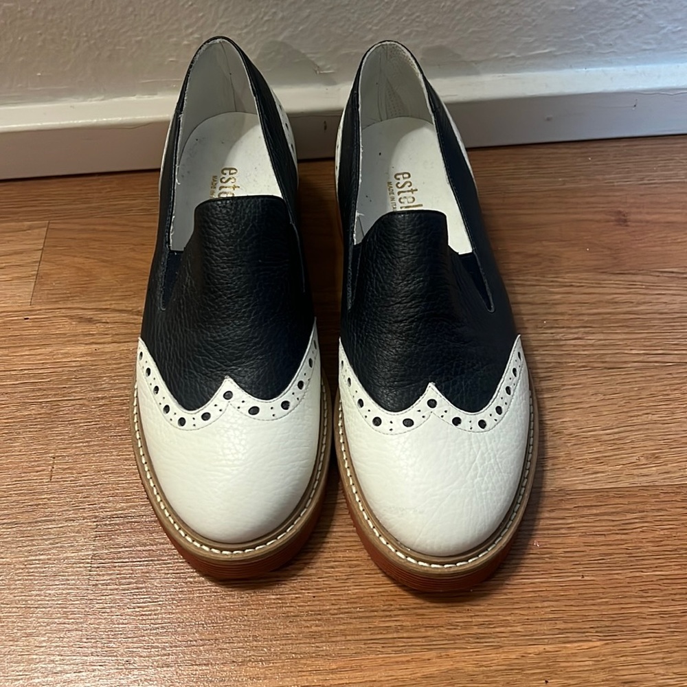 New two two tone shoes